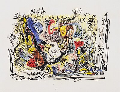 Untitled II (1945) Jackson Pollock